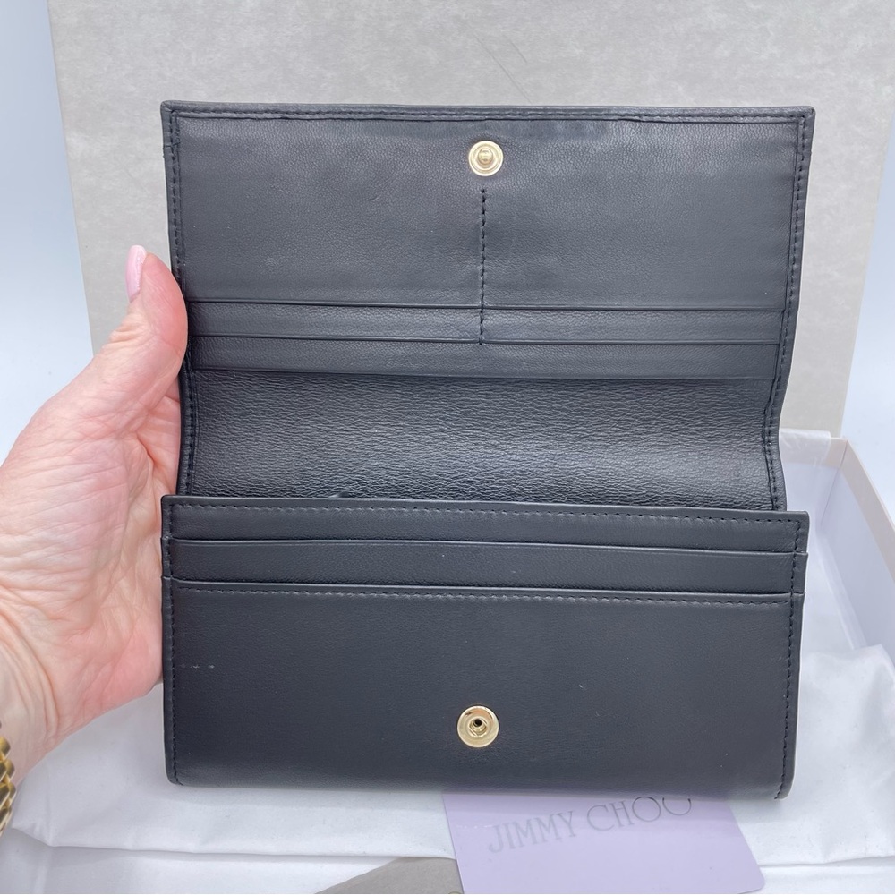Jimmy Choo Wallet Black - Picture 8 of 16